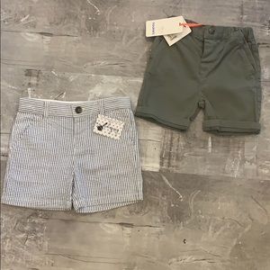 Unisex baby shorts size 18 months NWT